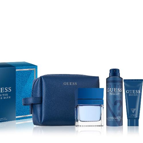 Seductive Homme Blue 4 Pc Gift Set by Guess for Men