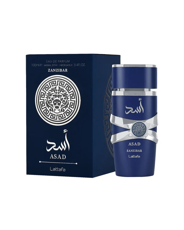Lattafa Men's Asad Zanzibar EDP 3.4 oz Fragrances