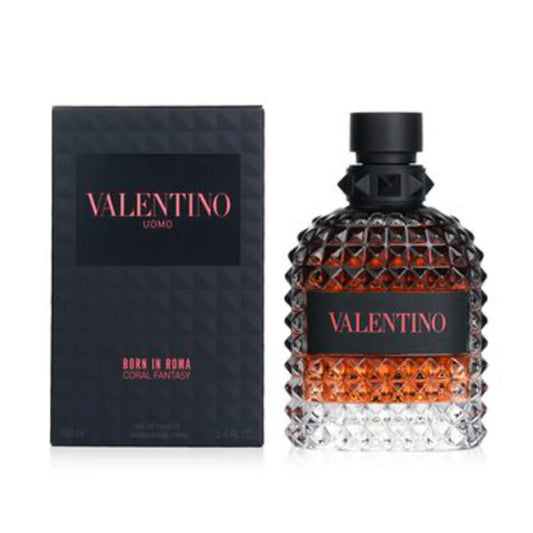 Valentino Men's Uomo Born In Roma Coral Fantasy EDT Spray 3.4 oz